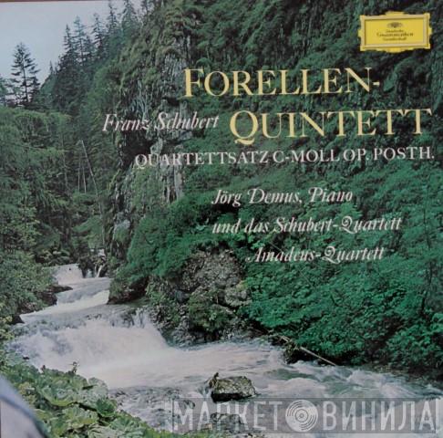Franz Schubert, Jörg Demus, Schubert-Quartett, Amadeus-Quartett - Forellen-Quintett, Quartettsatz C-Moll Op. Posth.