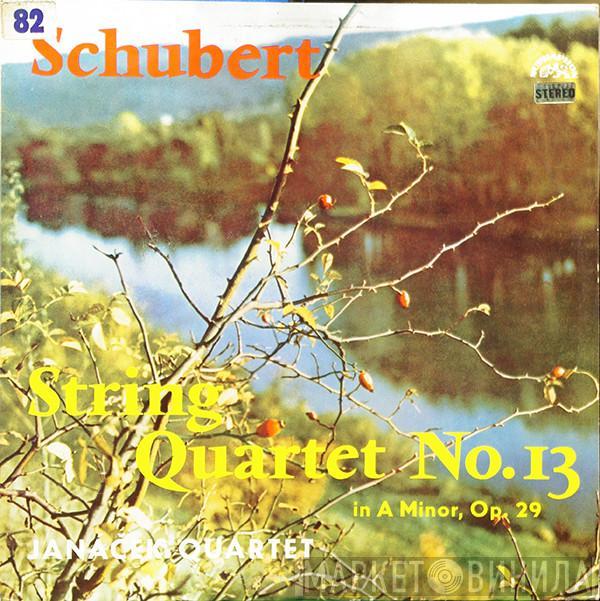 , Franz Schubert  Janáček Quartet  - String Quartets No. 13 In A Minor, Op. 29