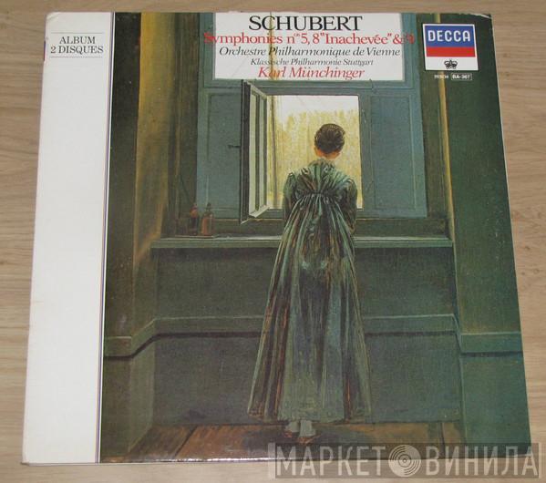Franz Schubert, Karl Münchinger, Wiener Philharmoniker, Klassische Philharmonie Stuttgart - Symphonies Nos 5, 8 & 9