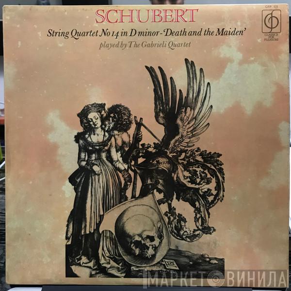 Franz Schubert, The Gabrieli String Quartet - String Quartet No.14 In D Minor - 'Death And The Maiden'