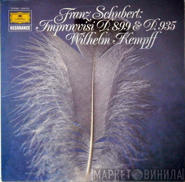 , Franz Schubert  Wilhelm Kempff  - Improvvisi D. 899 & D. 935