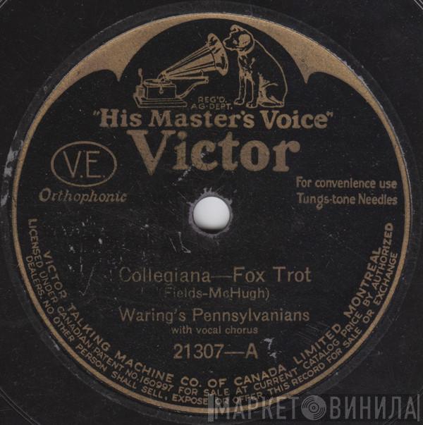  Fred Waring & The Pennsylvanians  - Collegiana / The Yale Blues