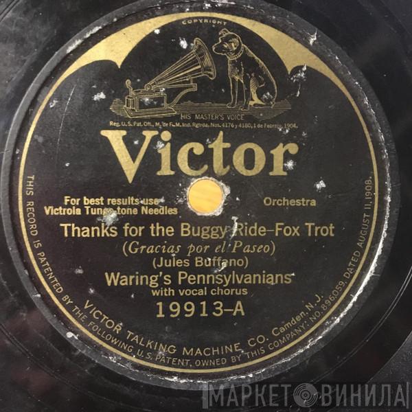 Fred Waring & The Pennsylvanians  - Thanks For The Buggy Ride / I've Got Some Lovin' To Do
