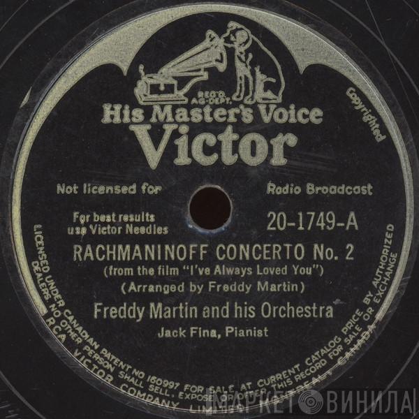  Freddy Martin And His Orchestra  - Rachmaninoff Concerto No. 2 / I'm Glad I Waited For You