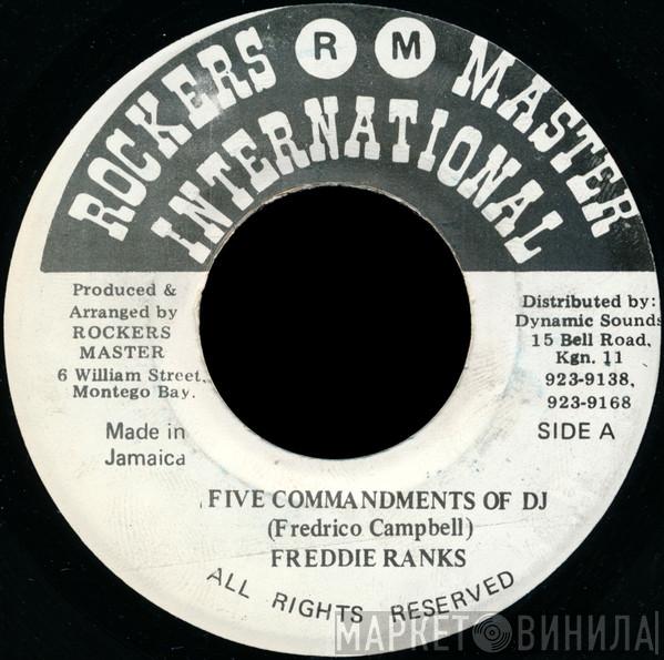 Freddy Ranks - Five Commandments Of DJ