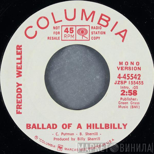  Freddy Weller  - Ballad Of A Hillbilly