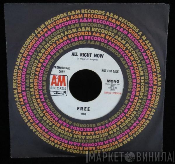  Free  - All Right Now / All Right Now
