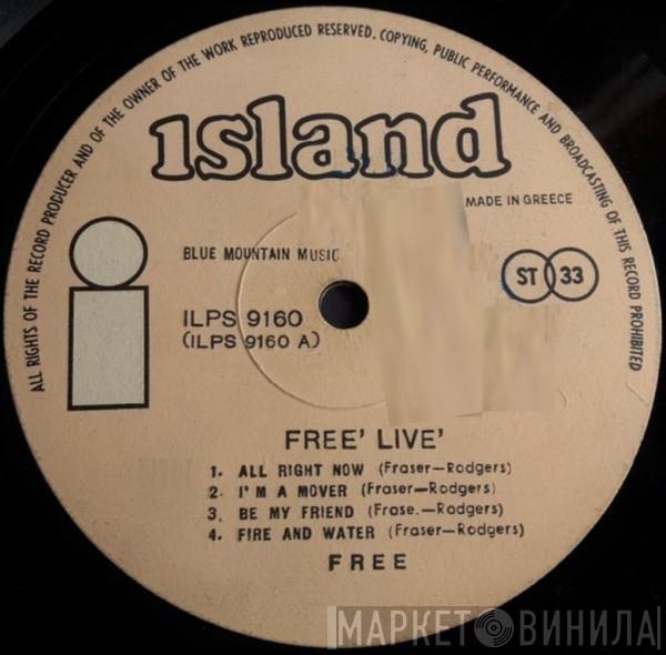  Free  - Free' Live'