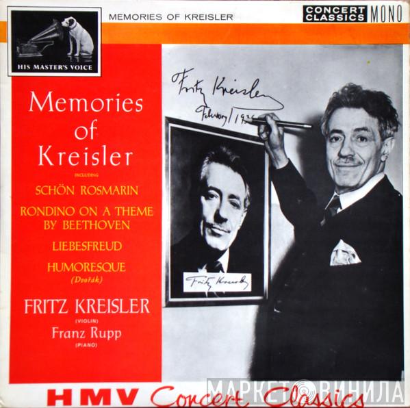 Fritz Kreisler - Memories Of Kreisler