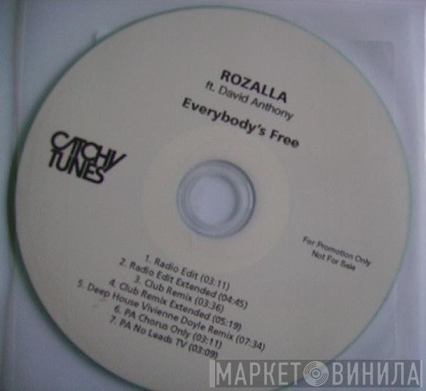 Ft. Rozalla  David Anthony   - Everybody's Free