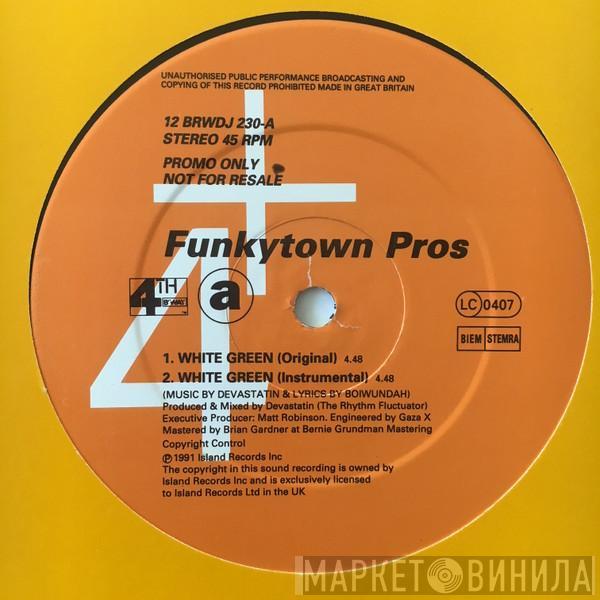 Funkytown Pros - White Green
