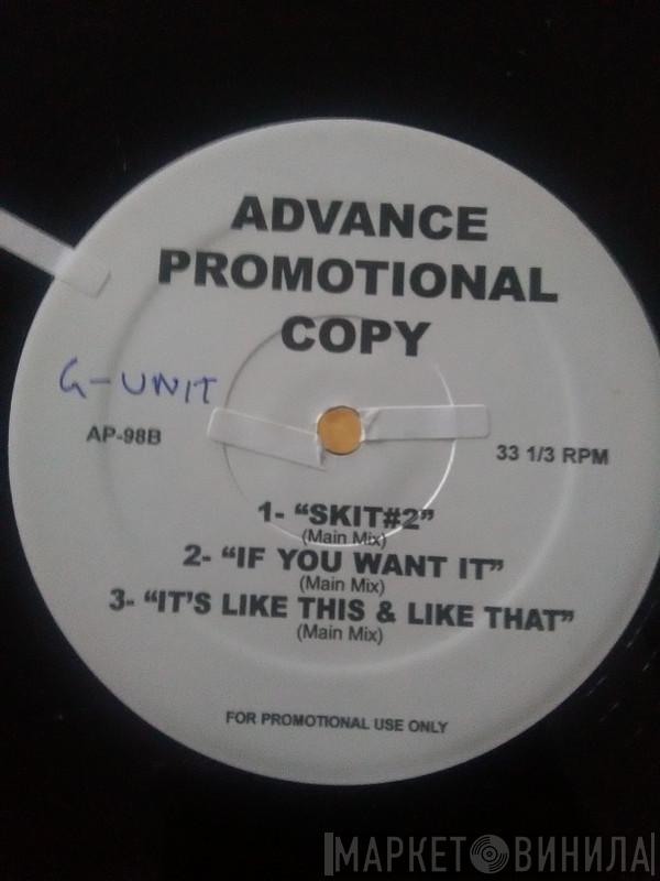 G-Unit - Advanced Promotional Copy