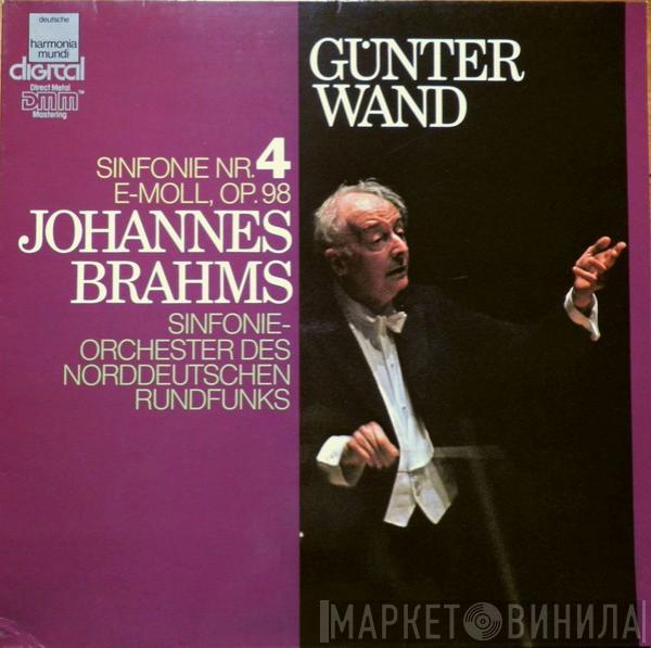 , Günter Wand , NDR Sinfonieorchester  Johannes Brahms  - Sinfonie Nr. 4 E-moll, Op. 98