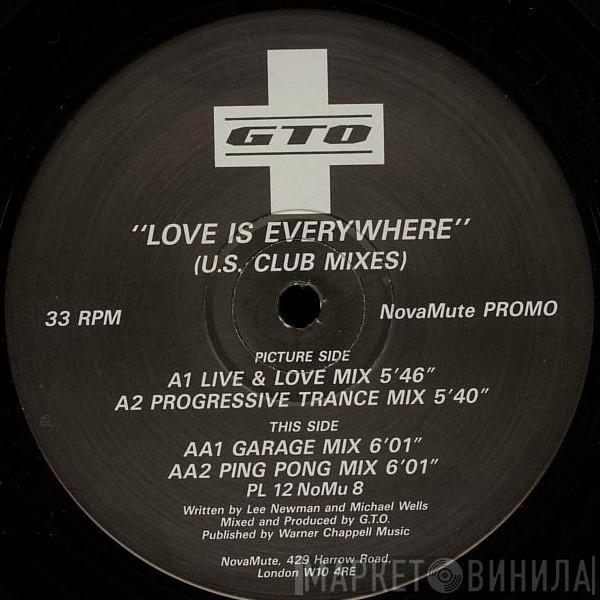 GTO - Love Is Everywhere (U.S. Club Mixes)