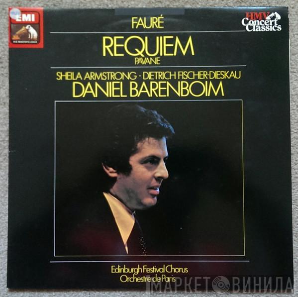 Gabriel Fauré, Daniel Barenboim, Sheila Armstrong, Dietrich Fischer-Dieskau, Edinburgh Festival Chorus, Orchestre De Paris, Henriette Puig-Roget - Requiem, Pavane