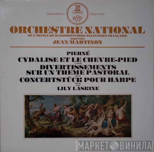 , Gabriel Pierné Direction Orchestre National De France  Jean Martinon  - Cydalise Et Le Chevre-Pied 1re Suite, Divertissements Sur Un Theme Pastoral Op. 49, Concertstuck Pour Harpe Op. 39