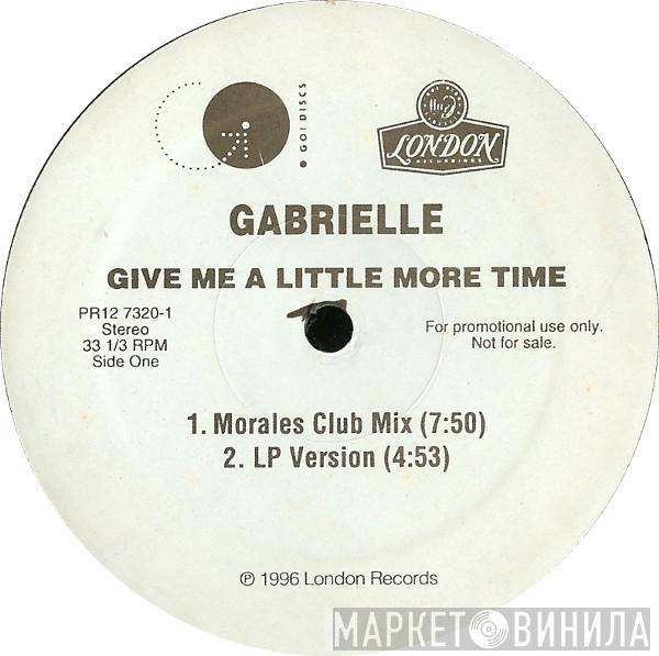  Gabrielle  - Give Me A Little More Time (David Morales Mixes)