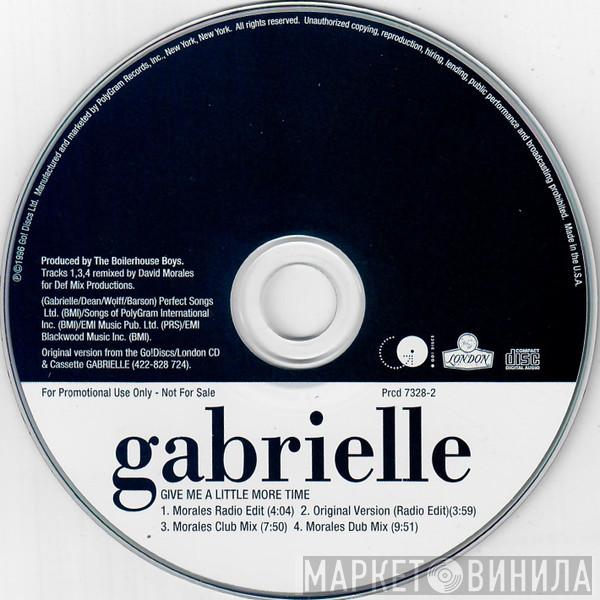  Gabrielle  - Give Me A Little More Time