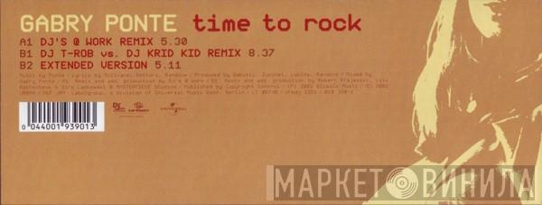  Gabry Ponte  - Time To Rock