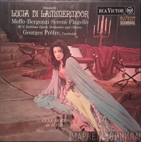 , Gaetano Donizetti , Anna Moffo , Carlo Bergonzi , Mario Sereni , Ezio Flagello And RCA Italiana Opera Orchestra , Conductor RCA Italiana Opera Chorus  Georges Prêtre  - Lucia Di Lammermoor