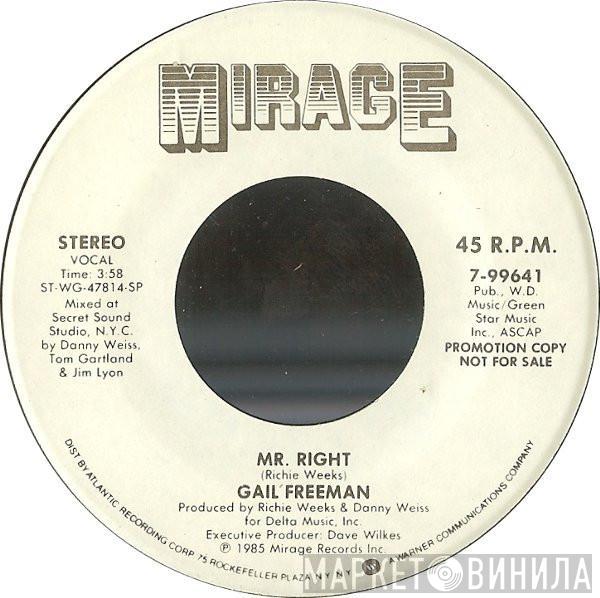  Gail Freeman  - Mr. Right