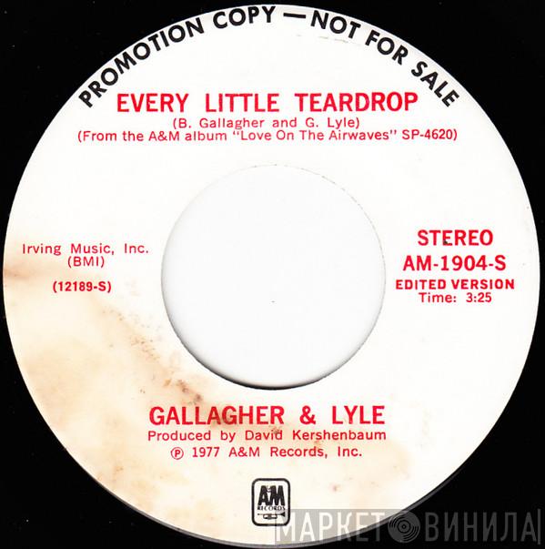  Gallagher & Lyle  - Every Little Teardrop