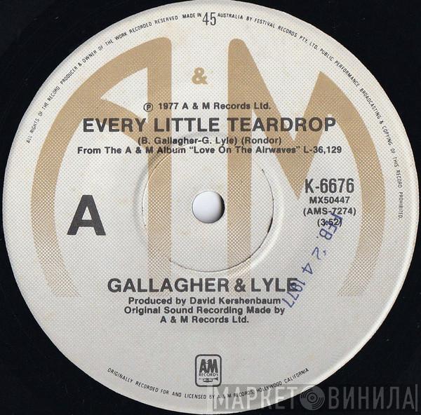  Gallagher & Lyle  - Every Little Teardrop