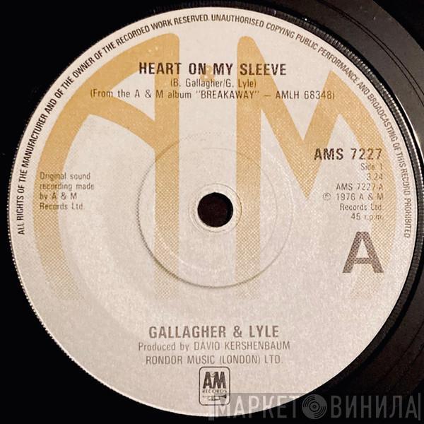  Gallagher & Lyle  - Heart On My Sleeve