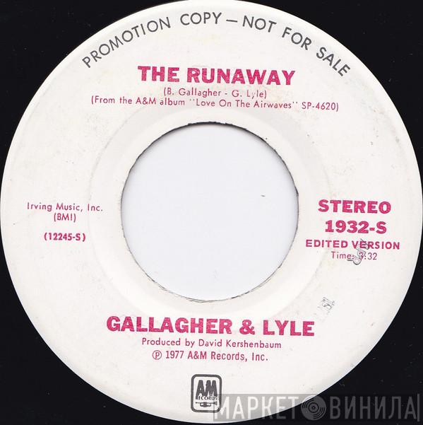  Gallagher & Lyle  - The Runaway