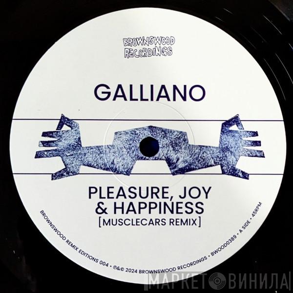  Galliano  - Pleasure, Joy & Happiness / Circles Going Round The Sun