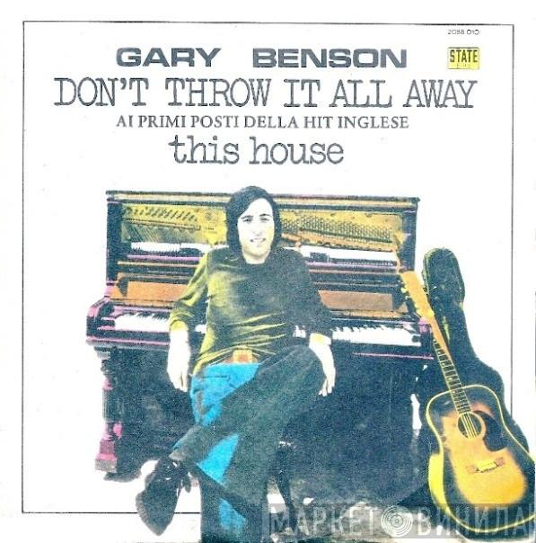  Gary Benson  - Don't Throw It All Away / This House