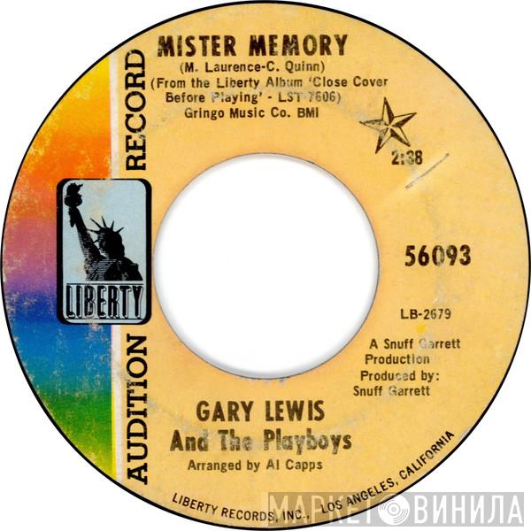  Gary Lewis & The Playboys  - Mister Memory / Everyday I Have To Cry Some
