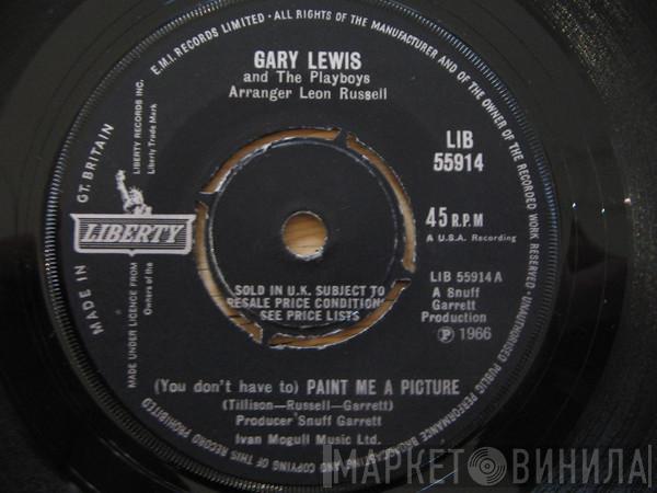  Gary Lewis & The Playboys  - (You Don't Have To) Paint Me A Picture