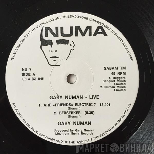  Gary Numan  - Gary Numan Live