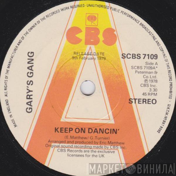 Gary's Gang - Keep On Dancin'