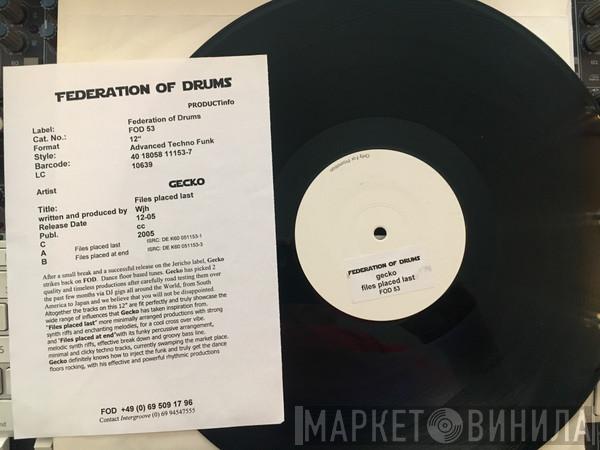 Gecko - Files Placed Last