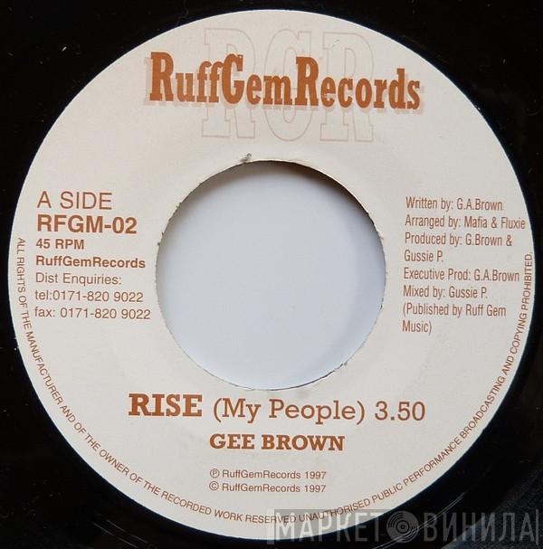 Gee Brown  - Rise (My People)