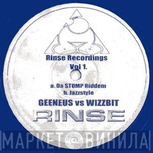 Geeneus, Wizzbit - Rinse Recordings Vol 1.