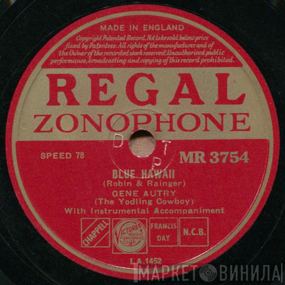  Gene Autry  - Blue Hawaii / Paradise In The Moonlight