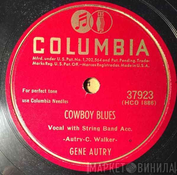  Gene Autry  - Cowboy Blues / Gallivantin' Galveston Gal