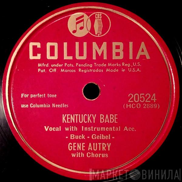  Gene Autry  - Kentucky Babe / Missouri Waltz