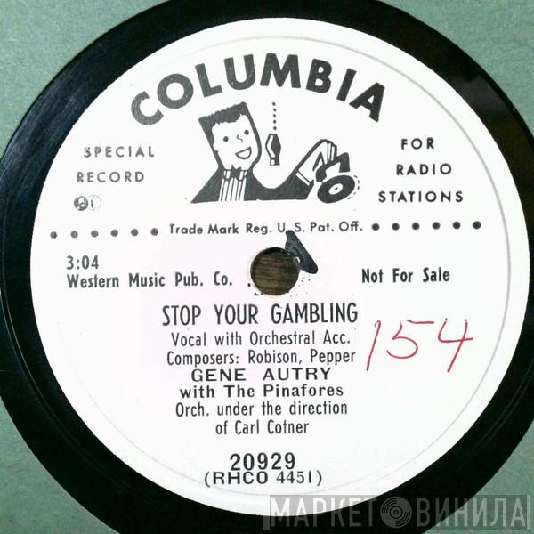  Gene Autry  - Stop Your Gambling / Diesel Smoke, Dangerous Curves