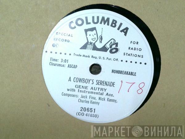 Gene Autry - A Cowboy's Serenade / Mule Train