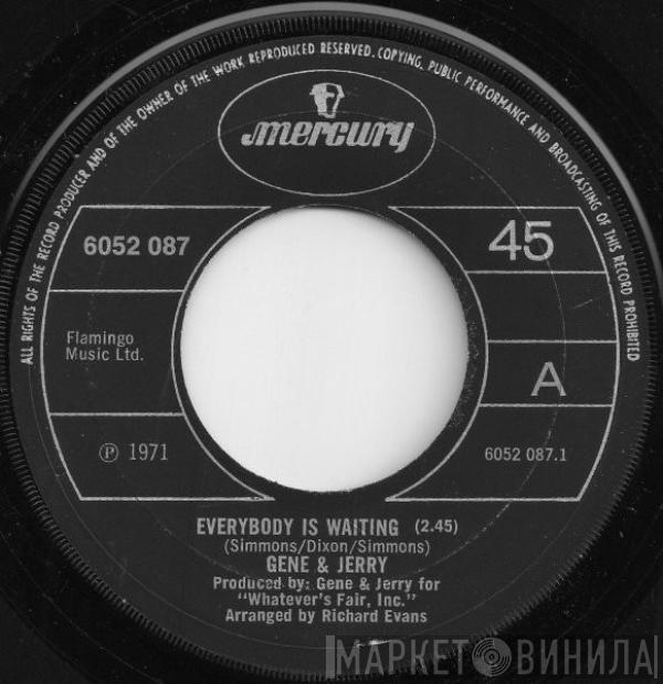 Gene Chandler, Jerry Butler - Everybody Is Waiting / Ten And Two (Take This Woman Off The Corner)