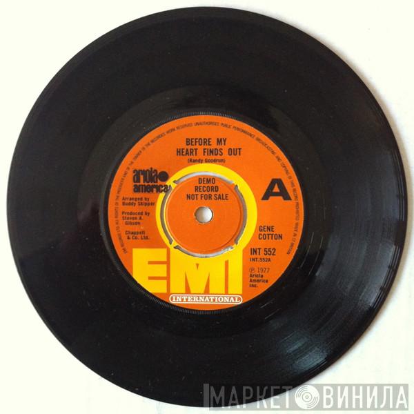 Gene Cotton - Before My Heart Finds Out