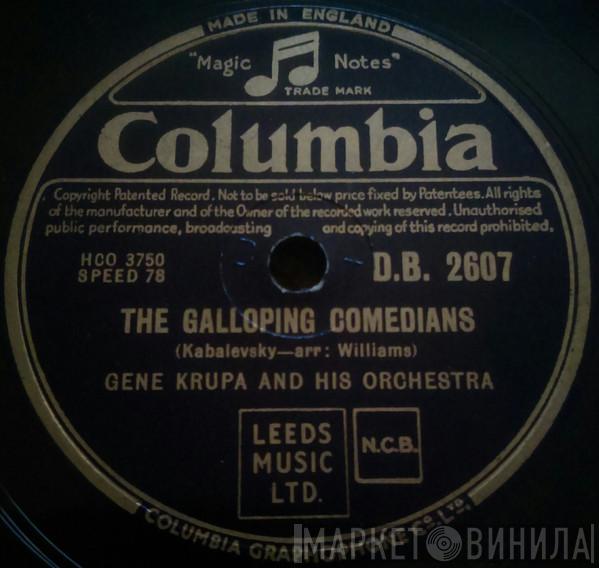 Gene Krupa And His Orchestra - The Galloping Comedians / Swiss Lullaby