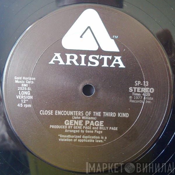 Gene Page - Close Encounters Of The Third Kind