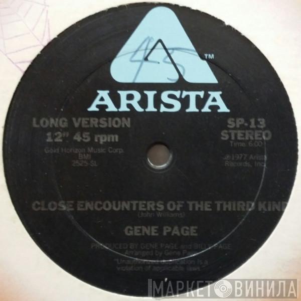 Gene Page - Close Encounters Of The Third Kind