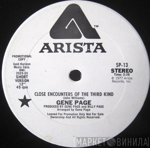  Gene Page  - Close Encounters Of The Third Kind
