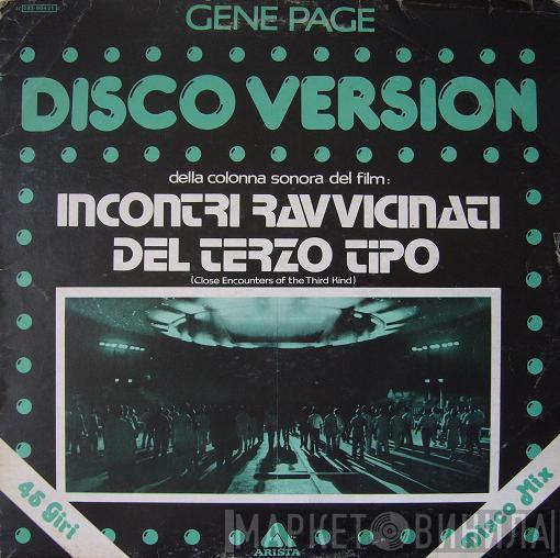  Gene Page  - Incontri Ravvicinati Del Terzo Tipo (Disco Version)